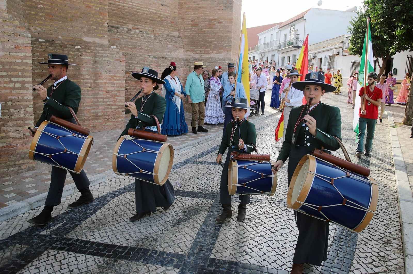 Imágenes de la Romería de la Virgen de los Milagros de Palos de la Frontera