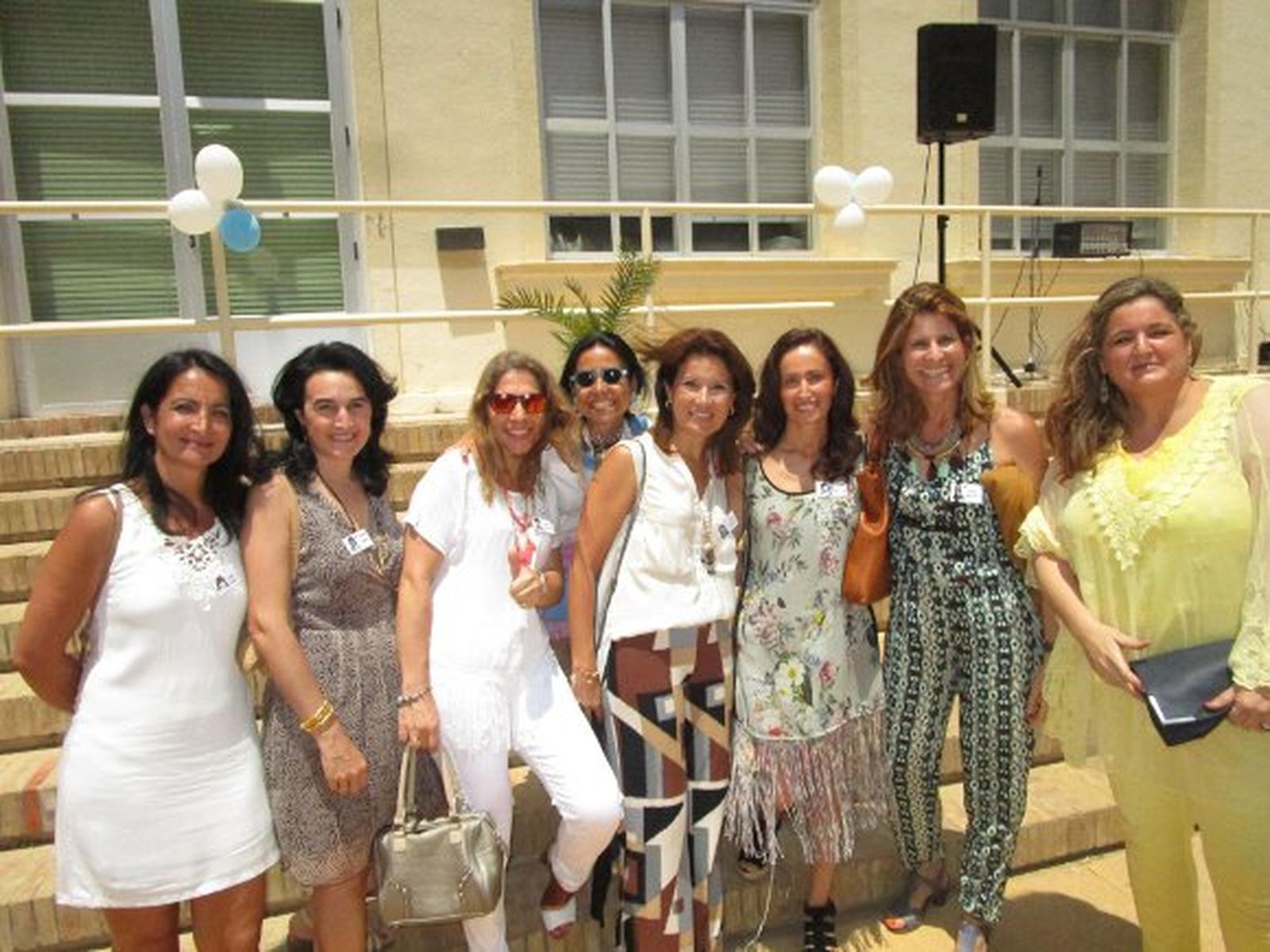 Diana Jones, Campe Rodríguez, Nuria Manzano, Claudia Gómez, Tete García, Xenia Casanova, María Blandino y Cristina Fustes.

Foto: Ignacio Casas de Ciria
