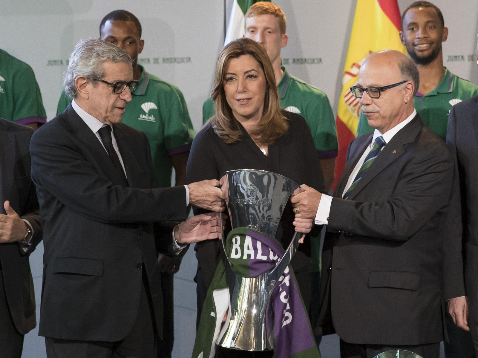 La era de Eduardo García como presidente del Unicaja, en fotos
