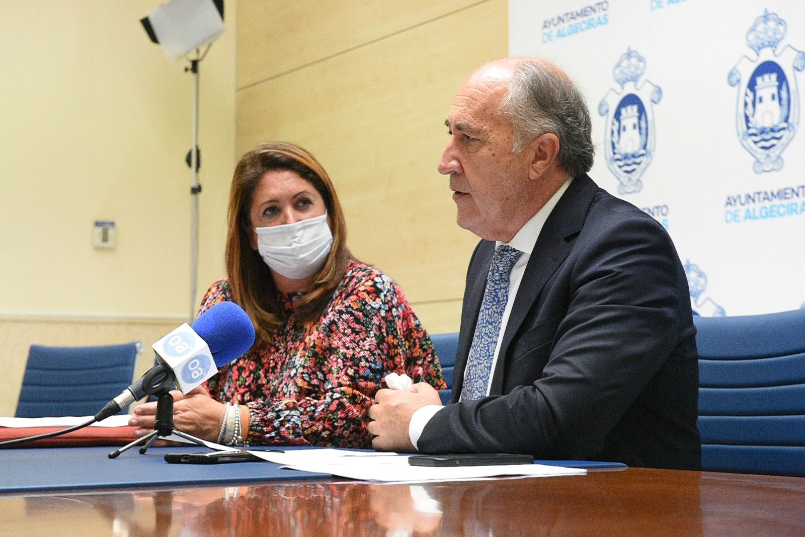 Montserrat Barroso y José Ignacio Landaluce.