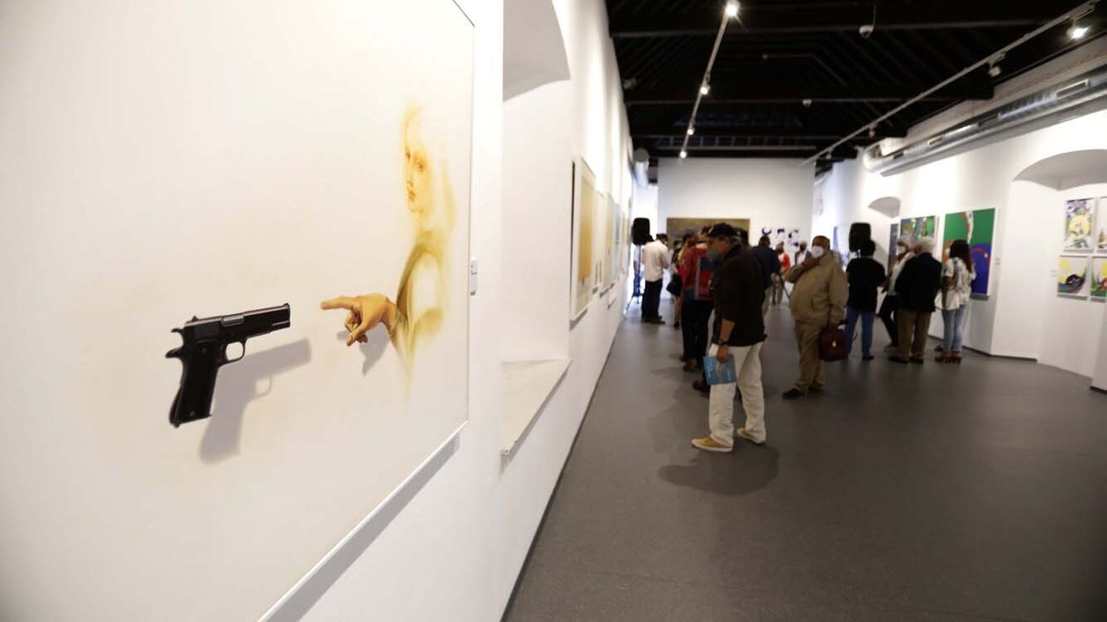 Las fotos de la Inauguración de la exposición de Felipe Gayubo