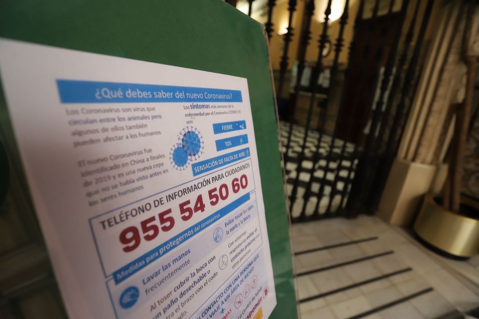 Centro de Día en Mora Claros, cerrado desde esta semana.