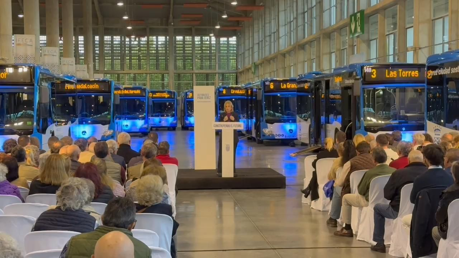 Ya están aquí los nuevos autobuses urbanos de Jerez