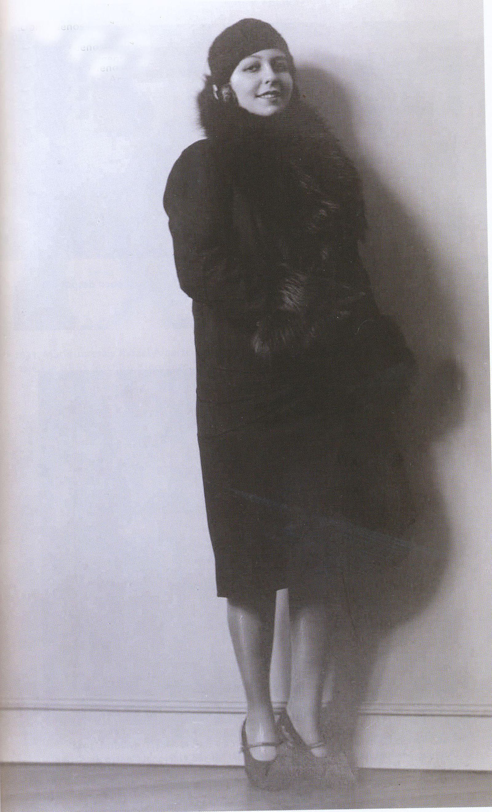 María Teresa durante su primer viaje a Argentina en 1928.