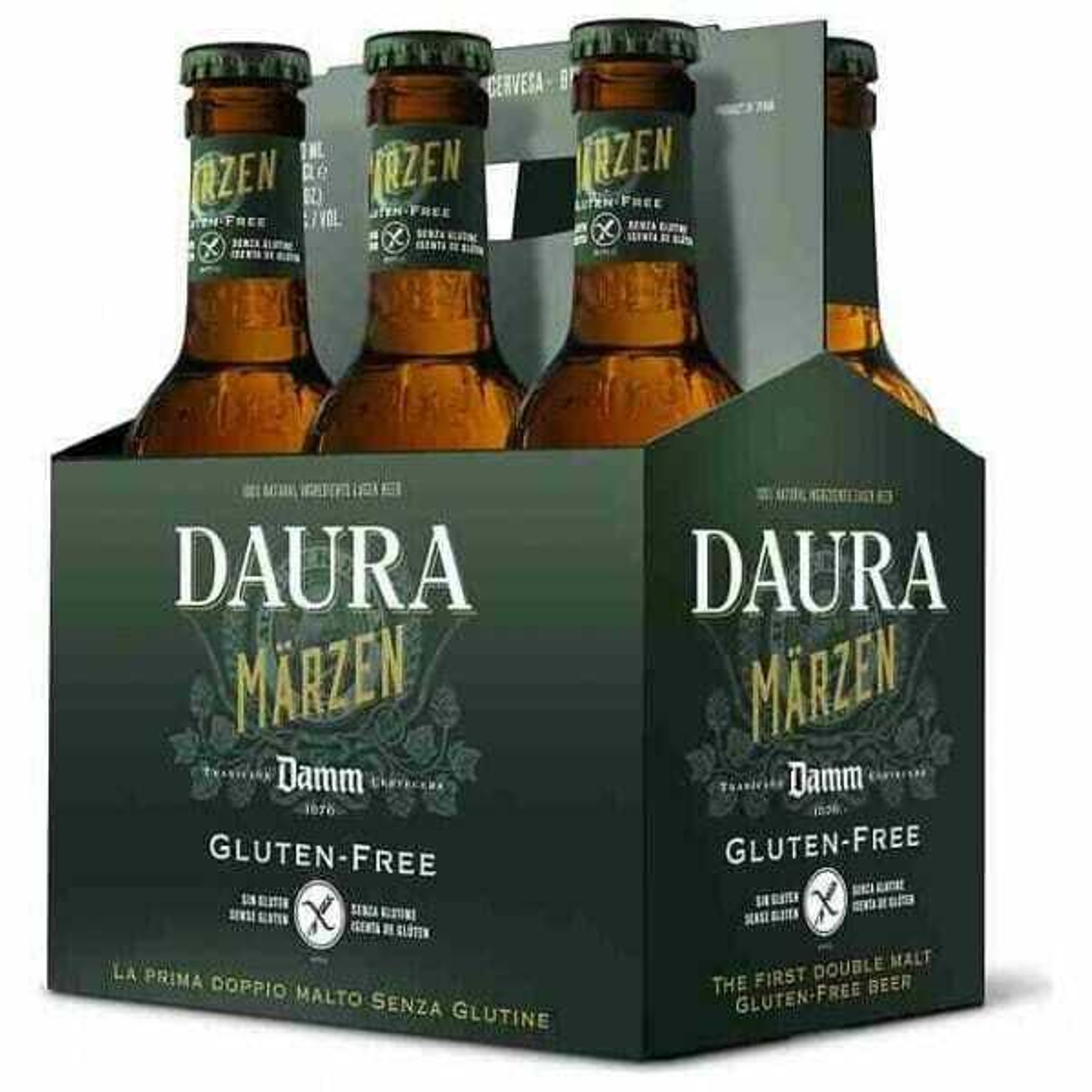 Pack de 6 cervezas Daura Märzen libres de gluten