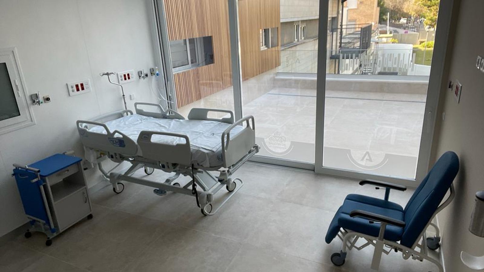 El interior del Balcón de la Esperanza.