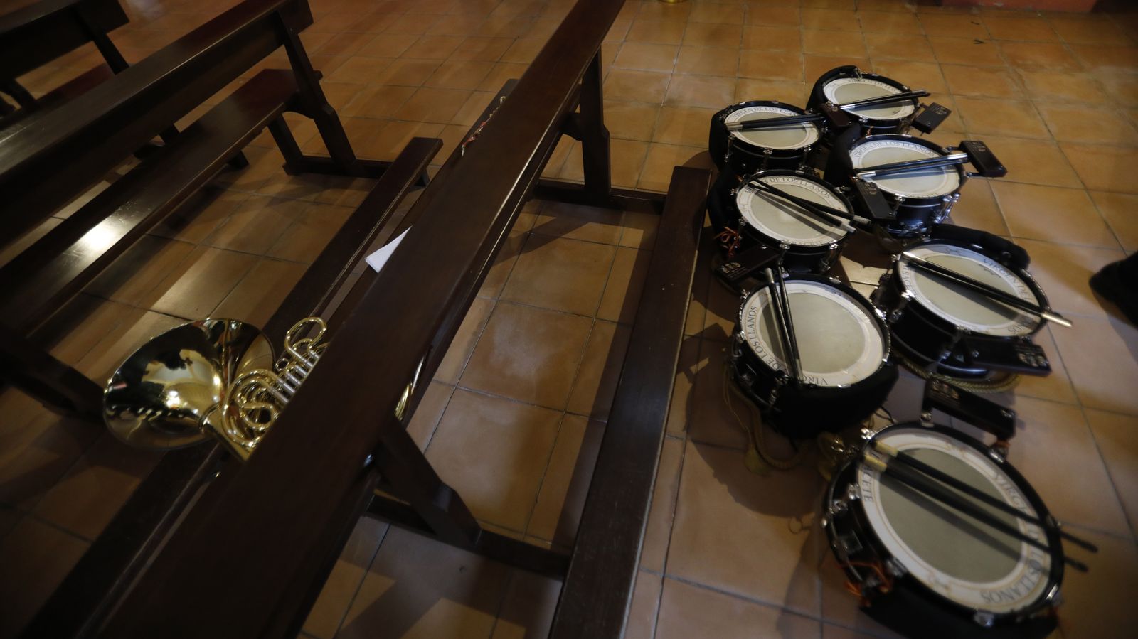 Fotos del Jueves Santo en La Línea: Perdón y la Salud, Gran Poder y Angustias