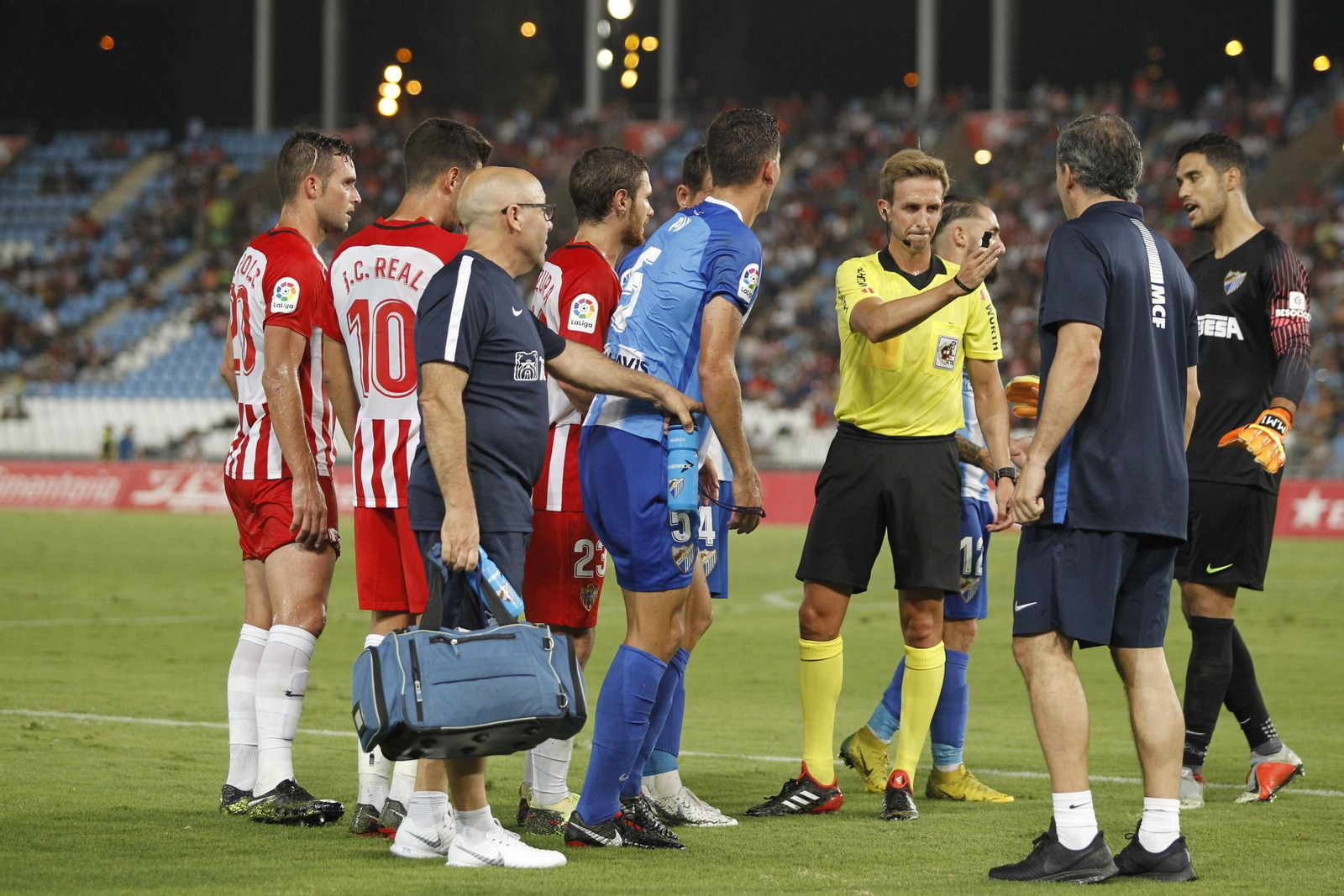Las imágenes del Almería-Málaga