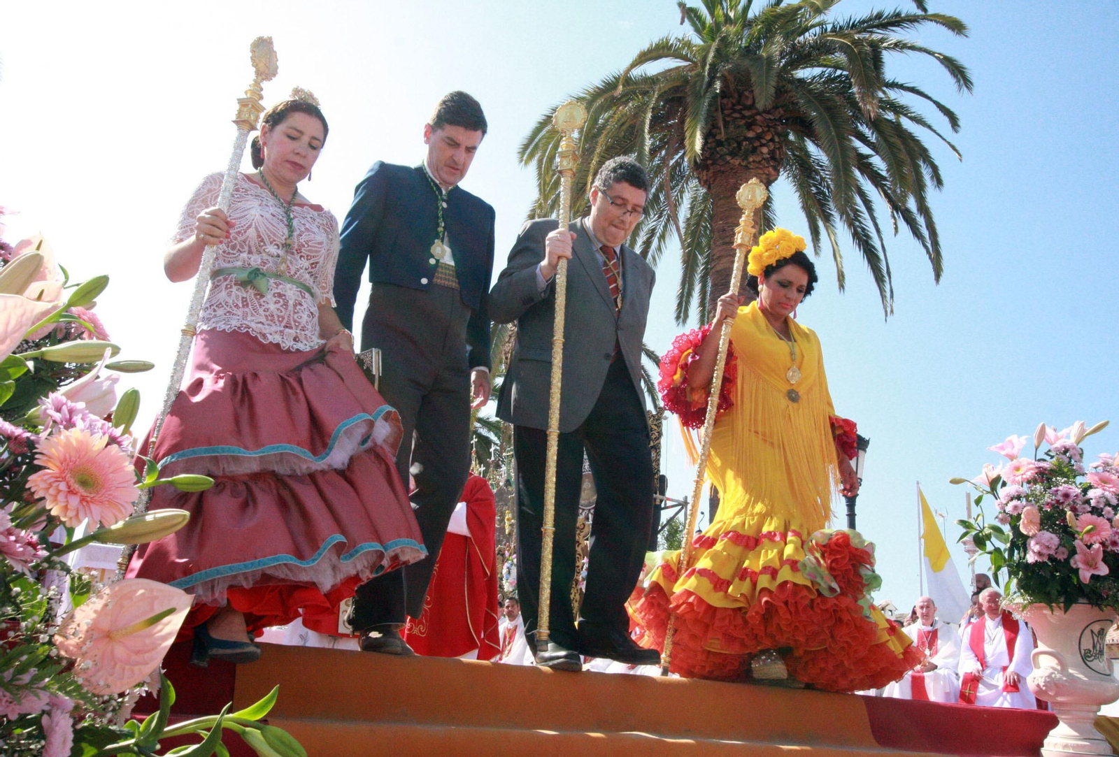 Las imágenes de la Misa de Pentecostés en El Rocío