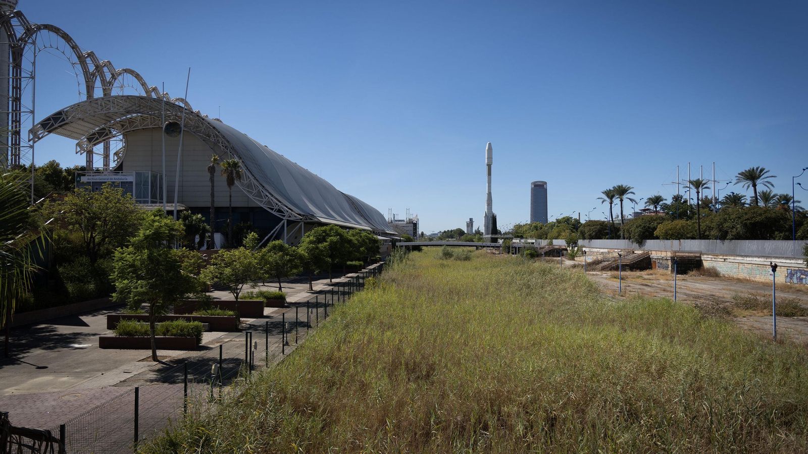 Estado actual del Canal de los Descubrimientos.