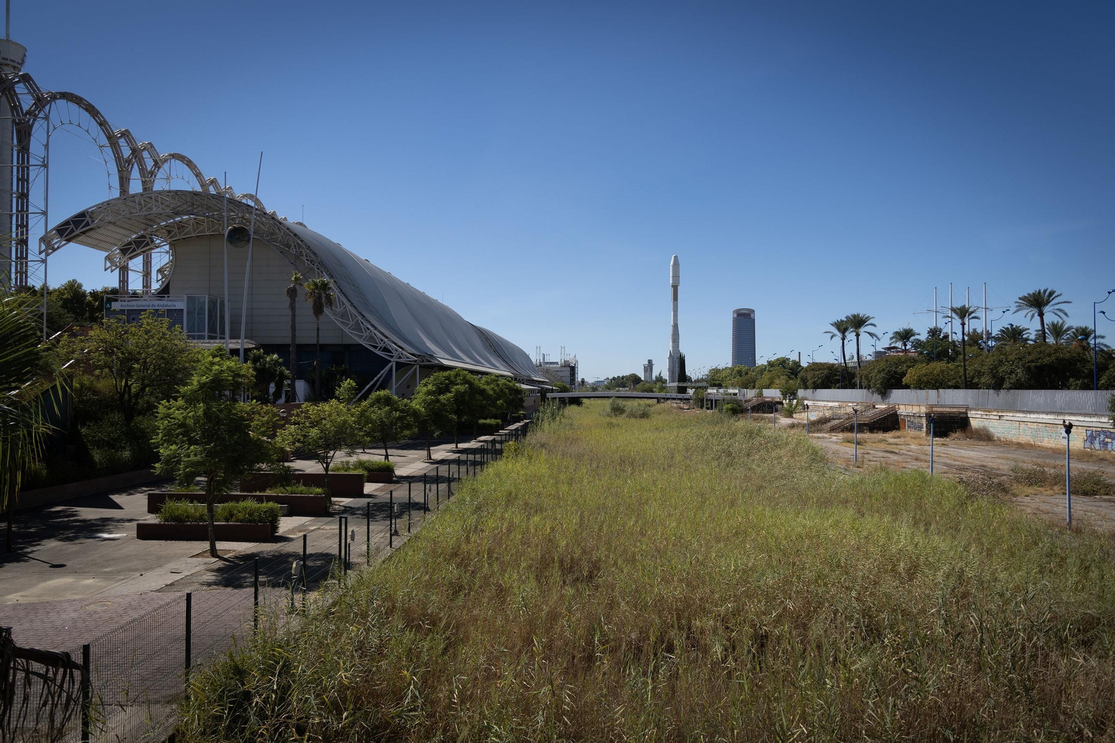 Estado actual del Canal de los Descubrimientos.