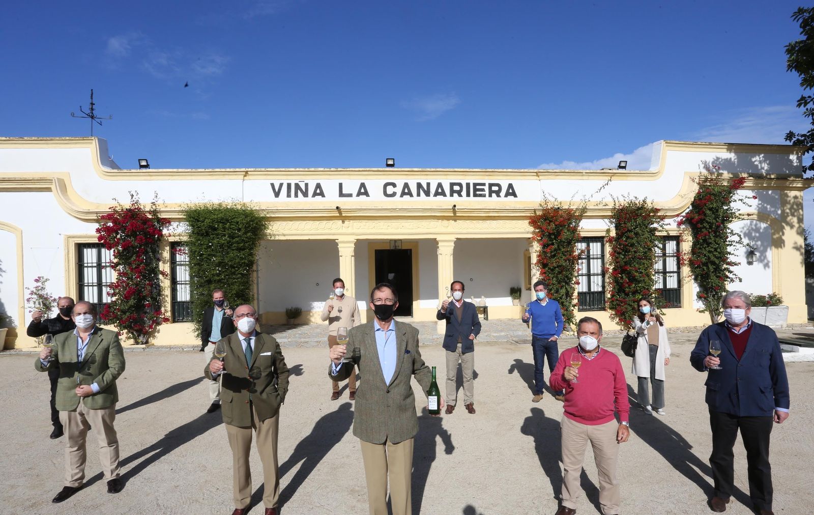 Imágenes del primer mosto del año de González Byass