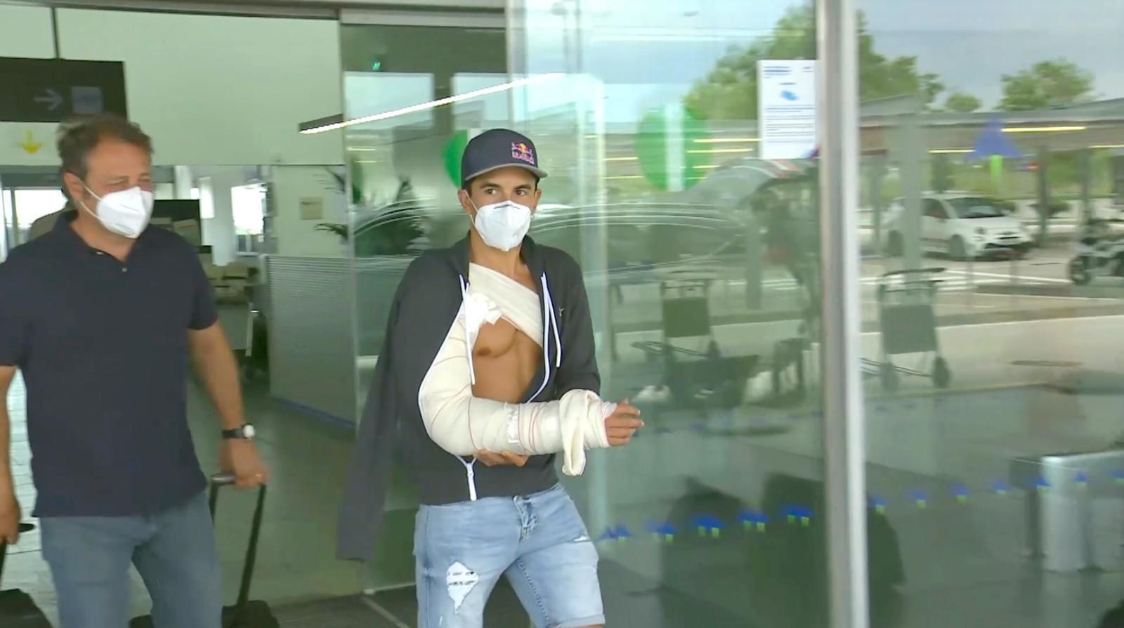 Marc Márquez quiere correr cinco días después de ser operado del húmero.