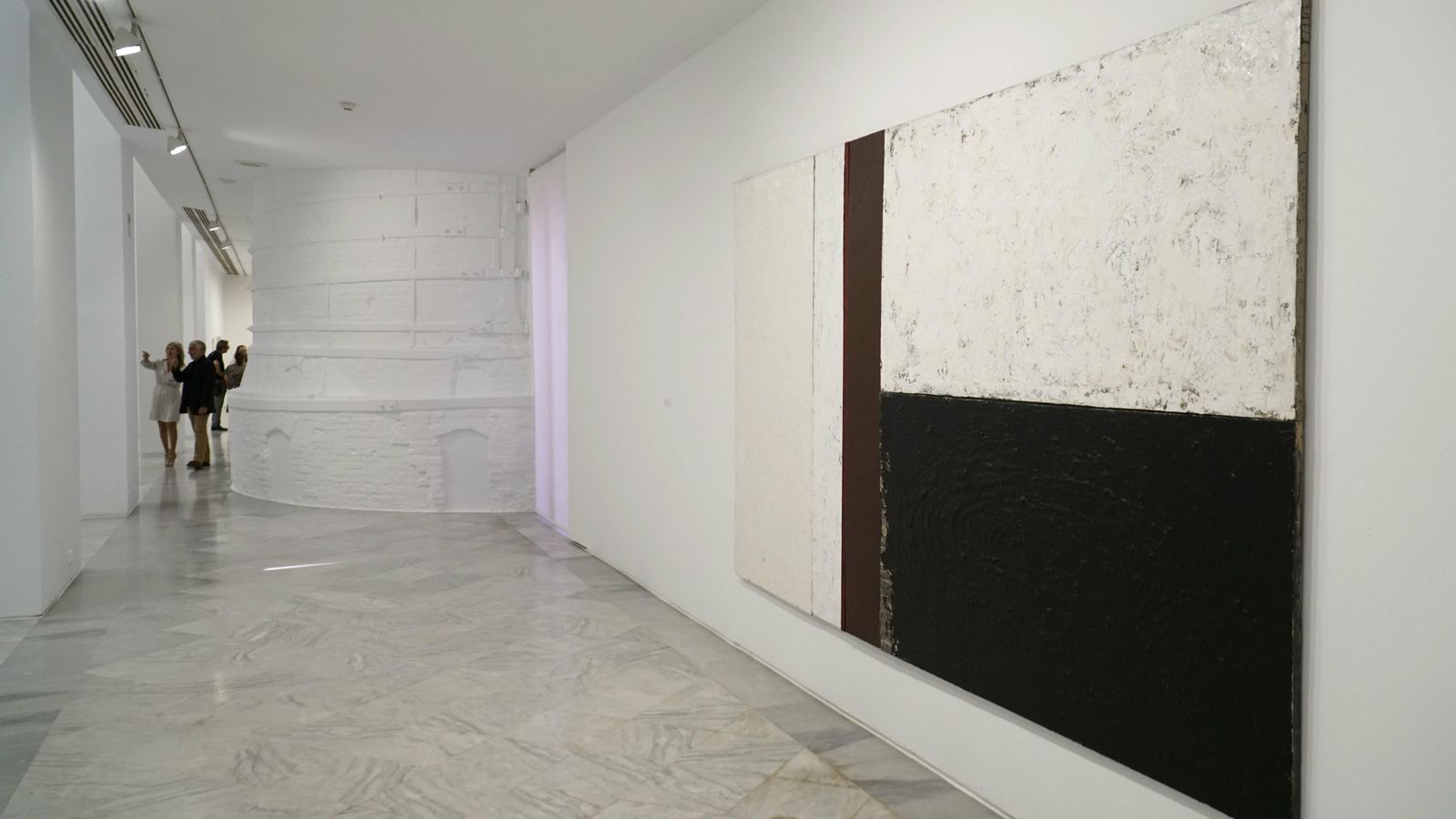 Obra de Juan Suárez cedida para la muestra por la colección de La Caixa.