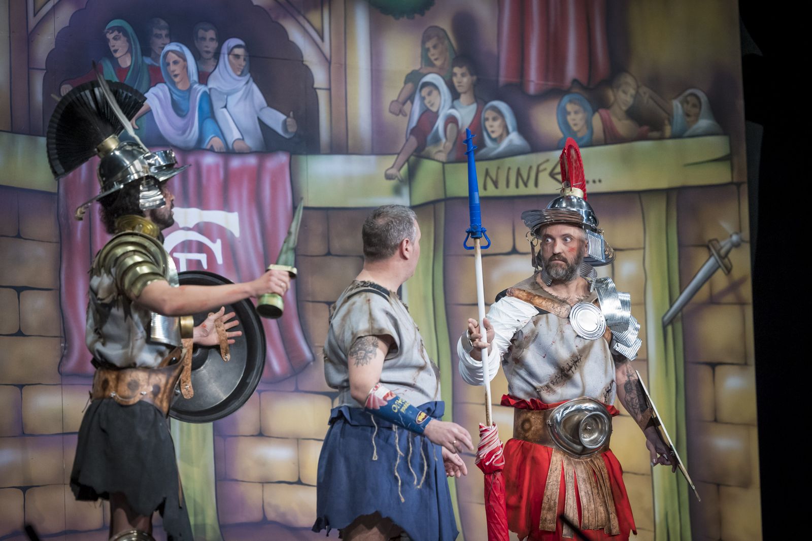 Cuarteto 'Escuela de Gladiadores el Pópulo'