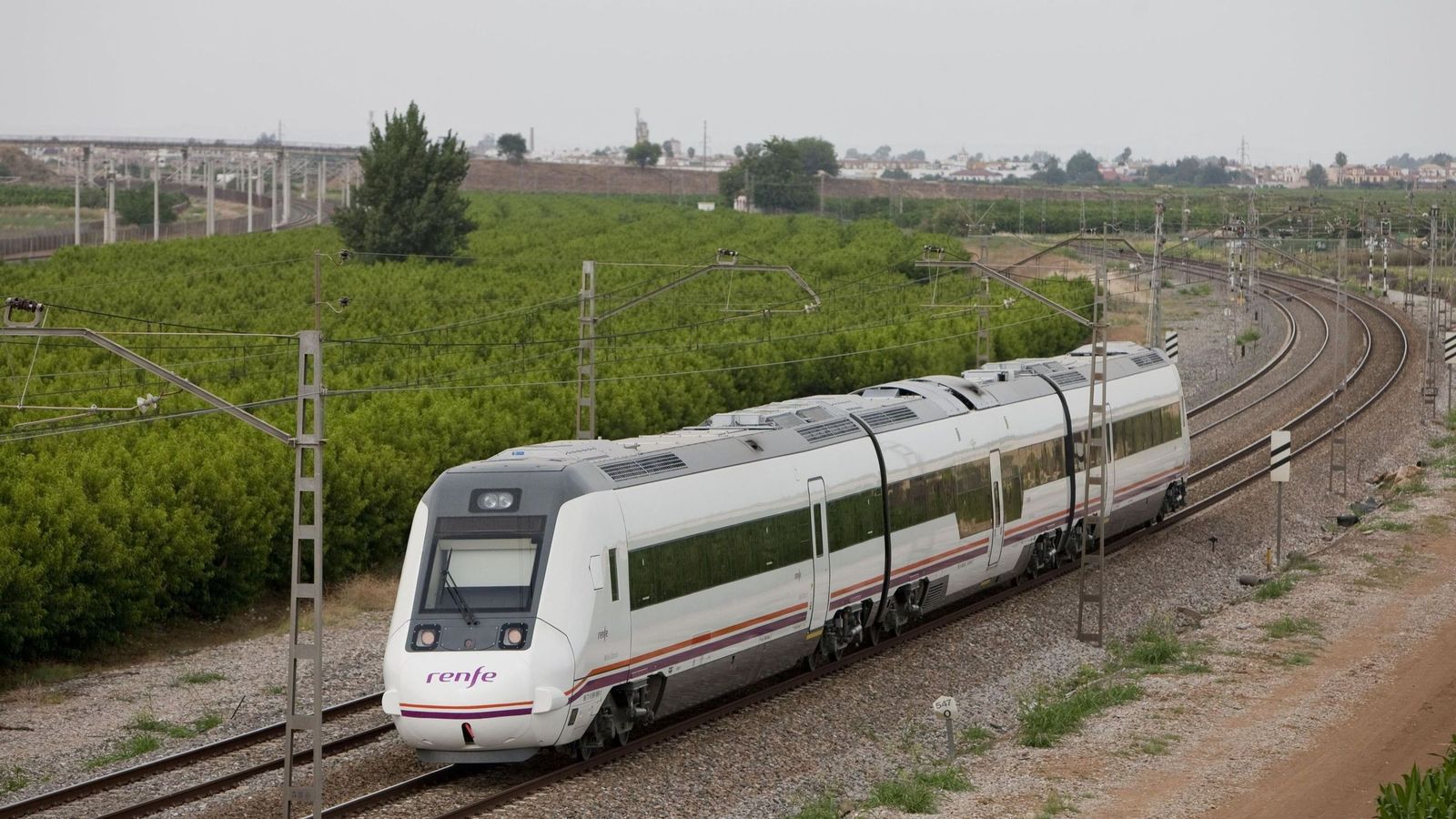 Tren de Media Distancia de Renfe.