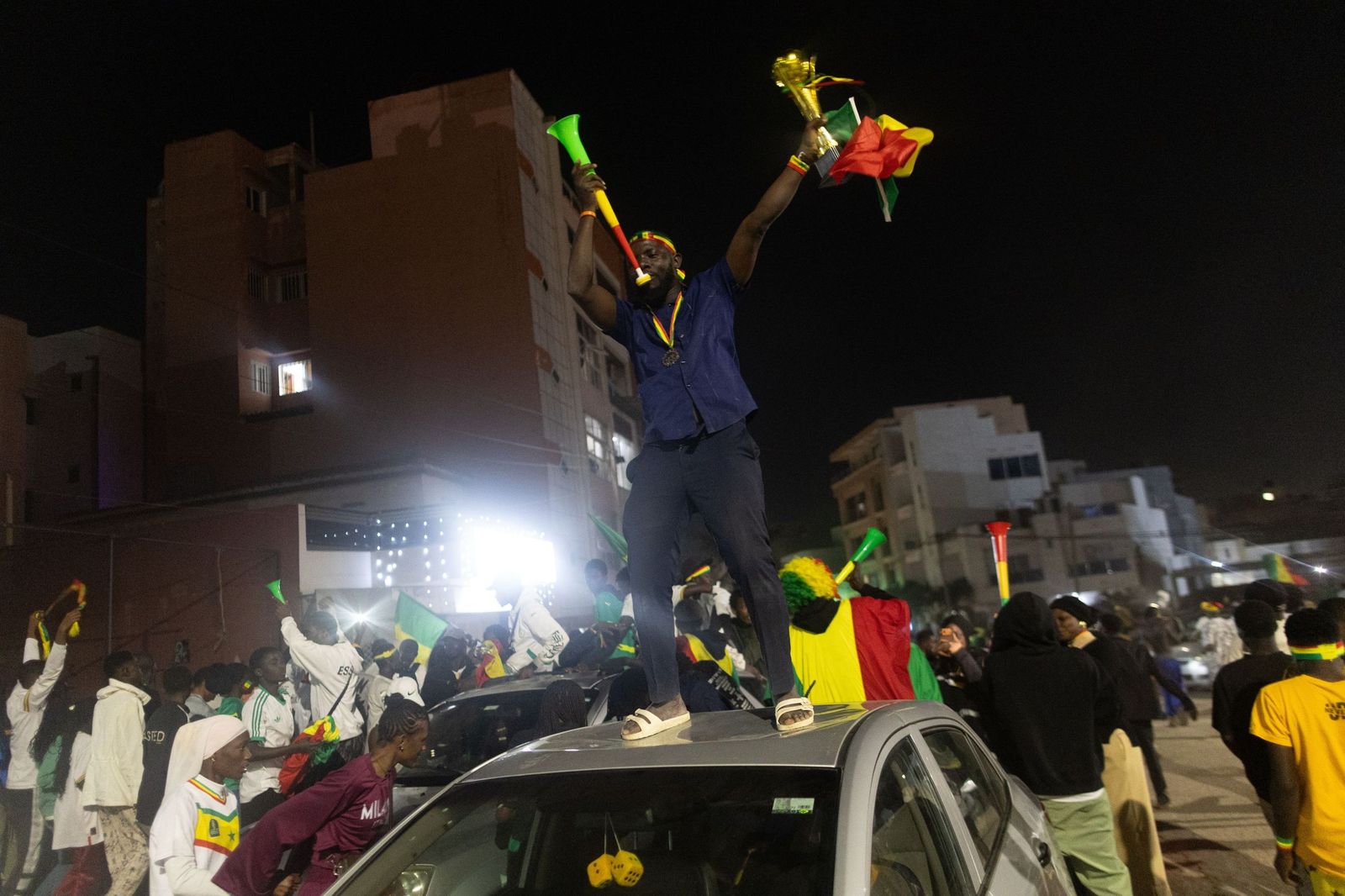 Las fotos de la final entre Marruecos y Senegal