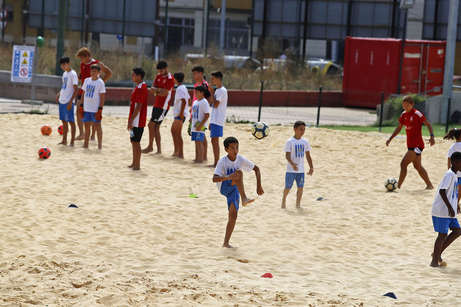 Imágenes del Campus Recreativo de Huelva Fútbol Playa