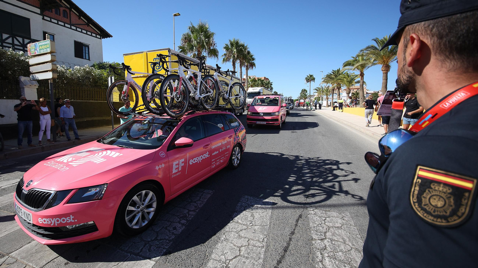 Así estaba Sanlúcar por los actos de V Centenario y La Vuelta Ciclista