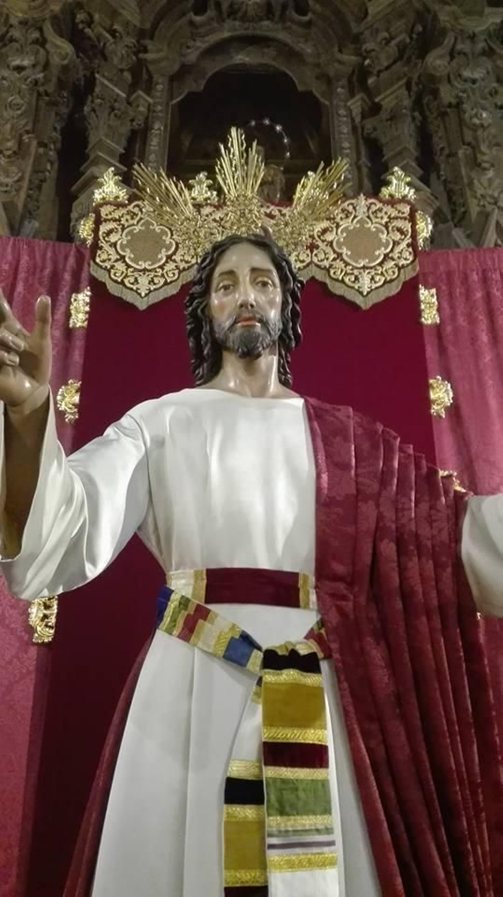 La imagen de Jesús Resucitado de Sanlúcar.
