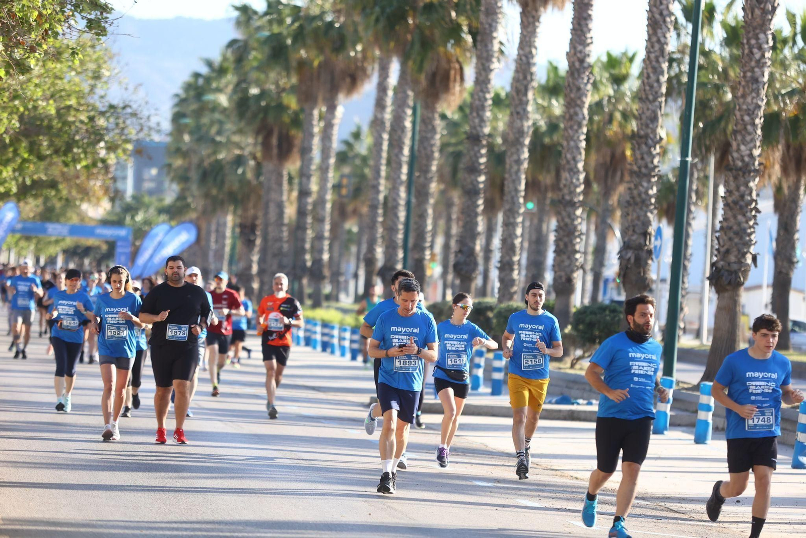 Las mejores fotos de la I Carrera Solidaria Mayoral de Málaga