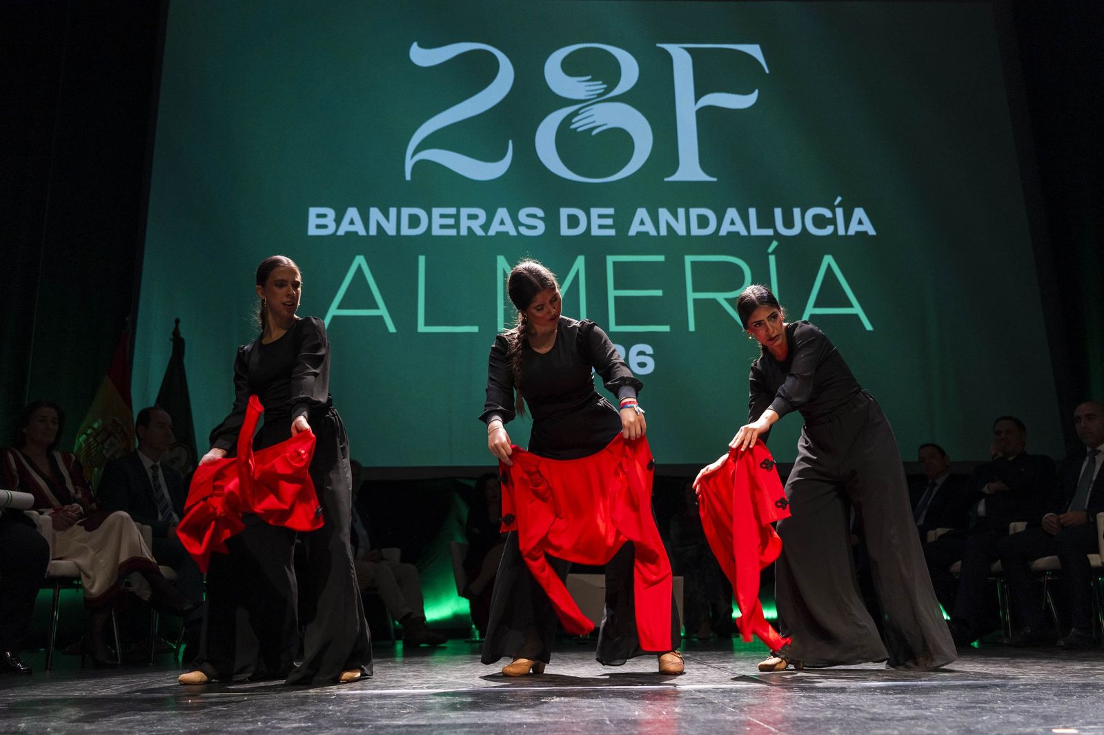 Las imágenes de los galardones 'Bandera de Andalucía' en Almería