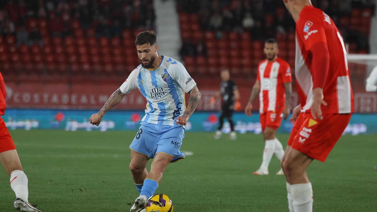 Las fotos del UD Almería - Málaga CF