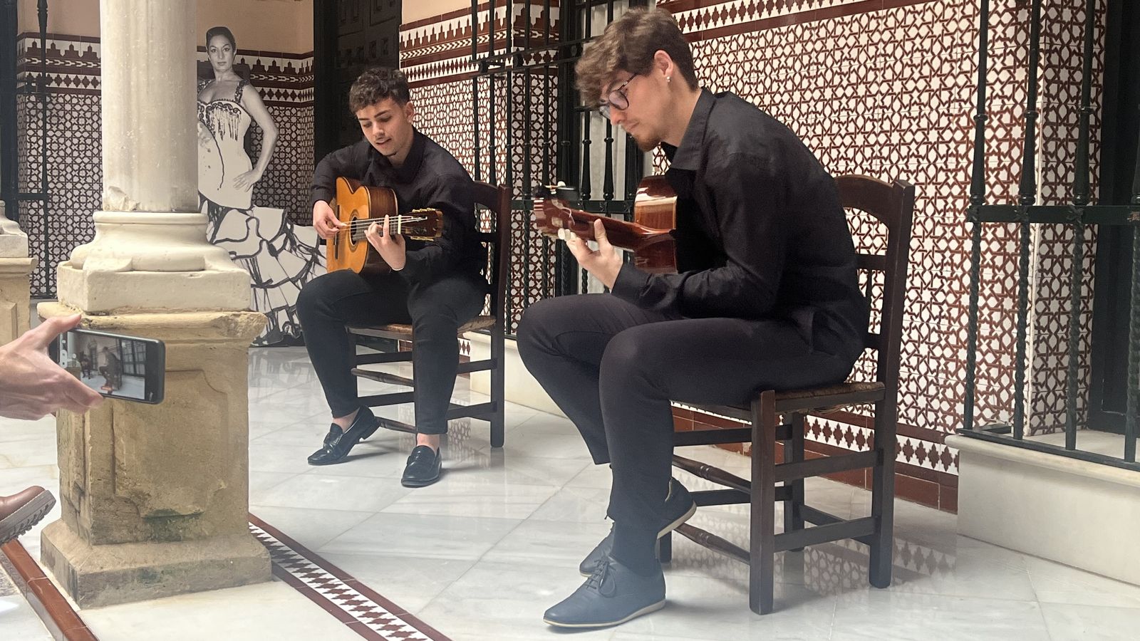 Marcos de Silvia y Daniel Bonmati, en el CADF.