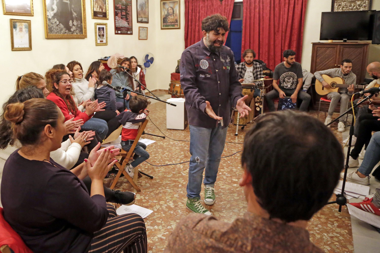 Ensayo zambomba Luis de Periquín