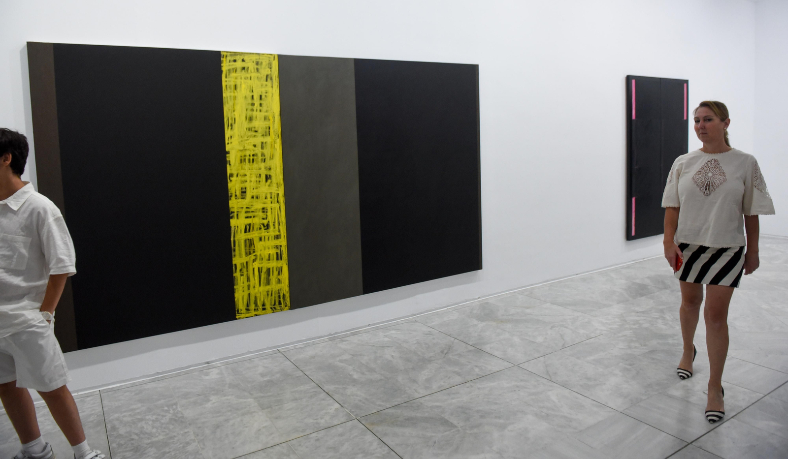 El CAAC presenta la renovación de la exposición Devenir pintura, con los Cielos de Carmen Laffón