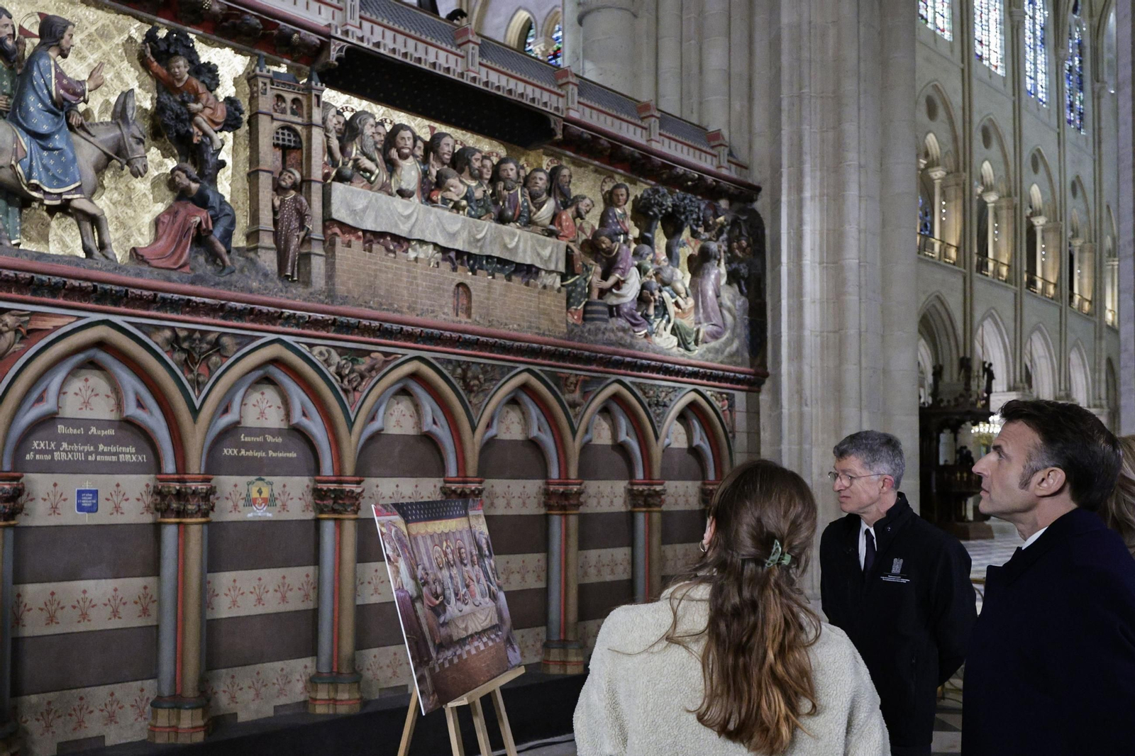 Así es el nuevo interior de Notre Dame tras la restauración Así es el nuevo interior de Notre Dame tras la restauración