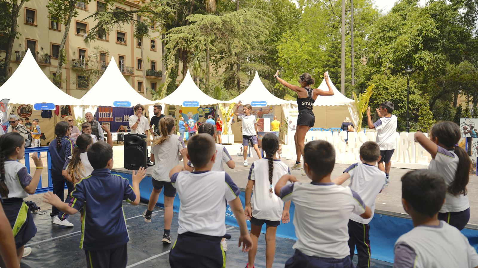 Fotos de la feria del deporte en Algeciras