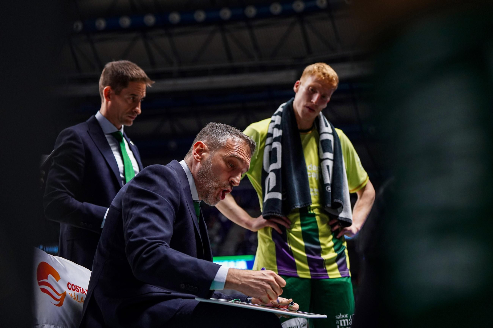 El Unicaja-Baxi Manresa, en fotos