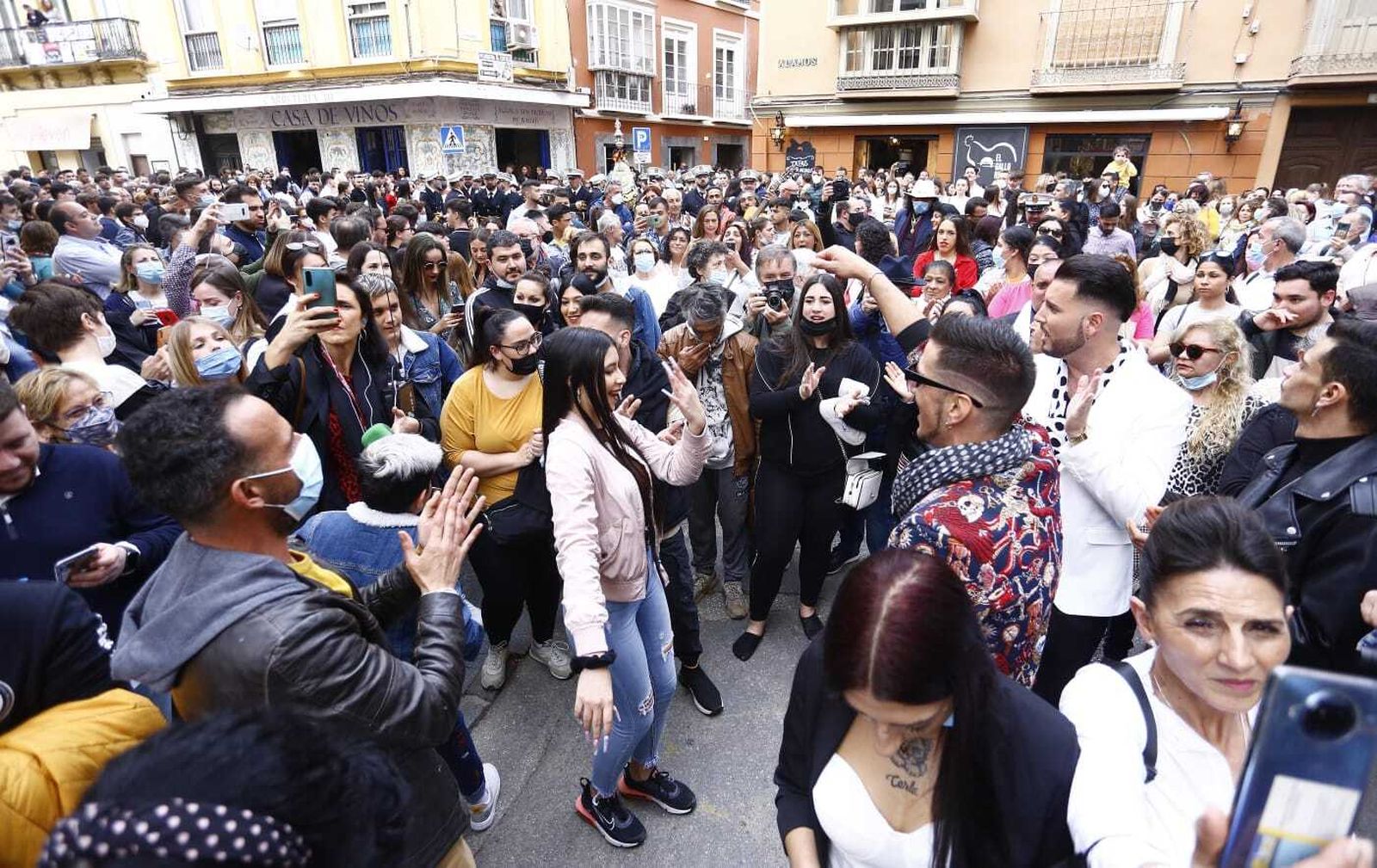 Las fotos de Gitanos, en el Lunes Santo de Málaga