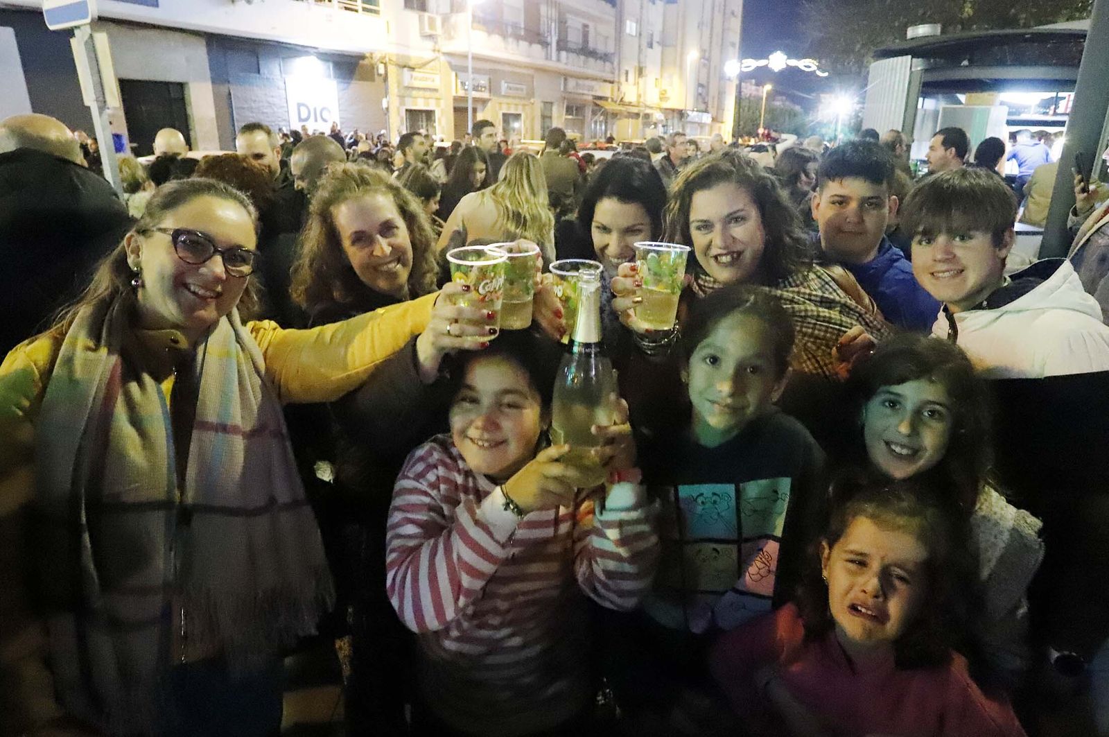 Imágenes de las campanadas de Isla Chica