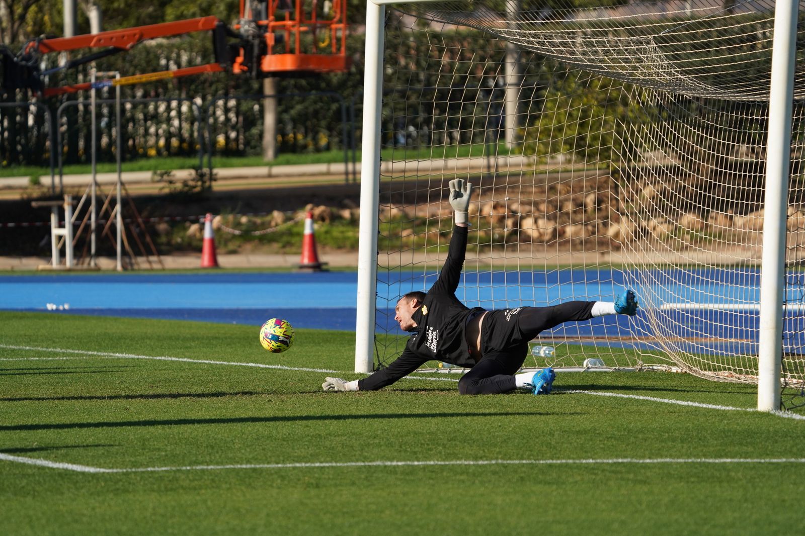 Así ha sido el entrenamiento del Almería este miércoles