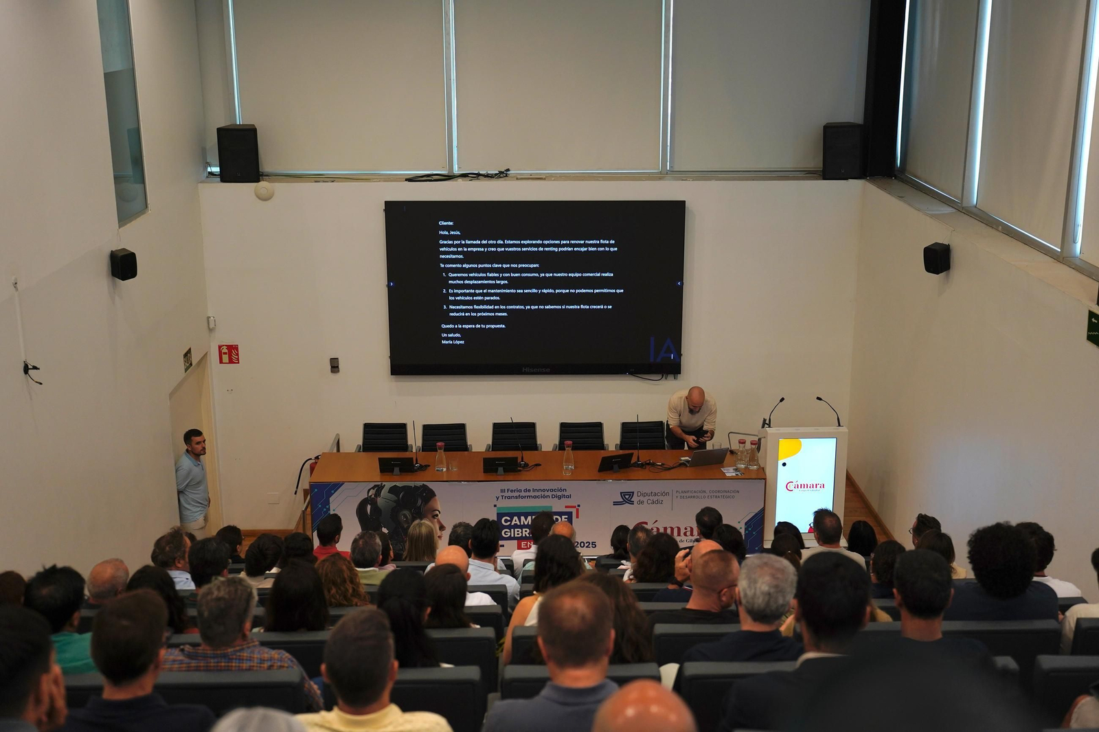Fotos: Más de 200 profesionales se reúnen en la III Feria de Innovación Digital del Campo de Gibraltar