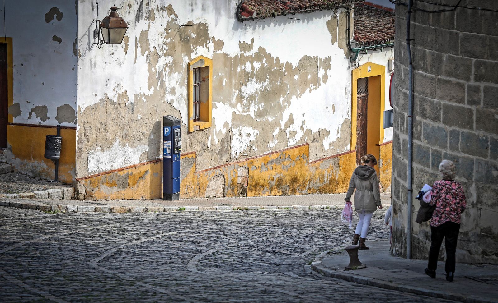 El visible abandono del centro histórico