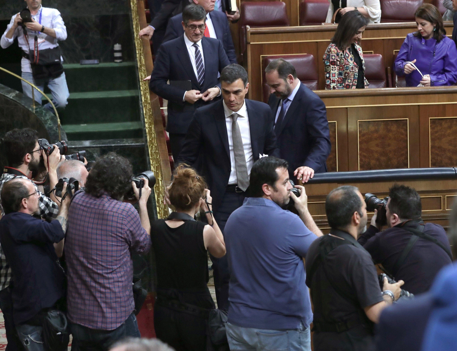 Las imágenes de la moción de censura
