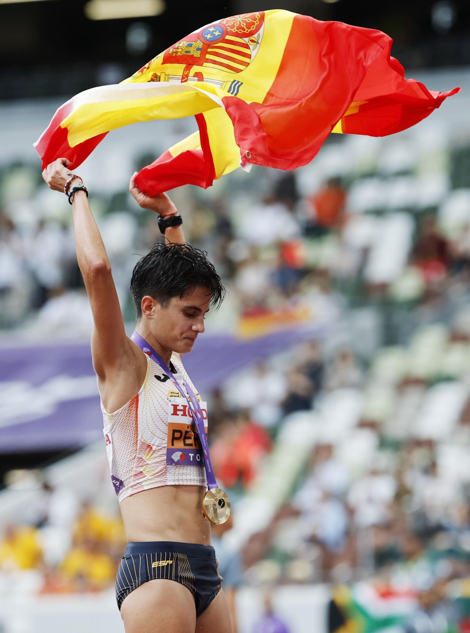 Las mejores imágenes del nuevo oro de María Pérez