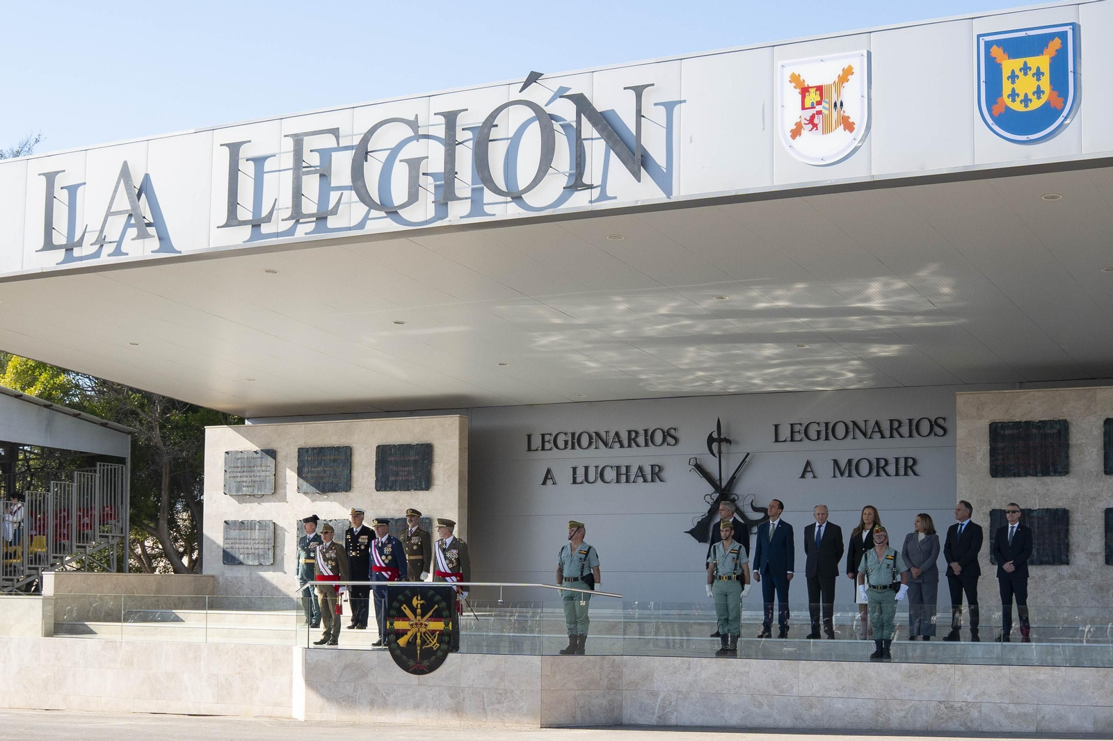 Así conmemora el día de la Inmaculada Concepción la Brigada de la Legión en Almería y despide al contingente que parte a Eslovaquia