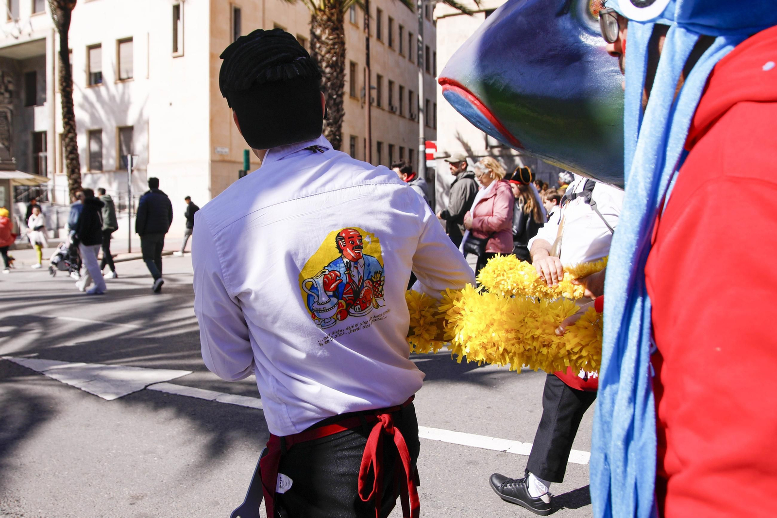 Las imágenes del entierro de la sardina en Almería