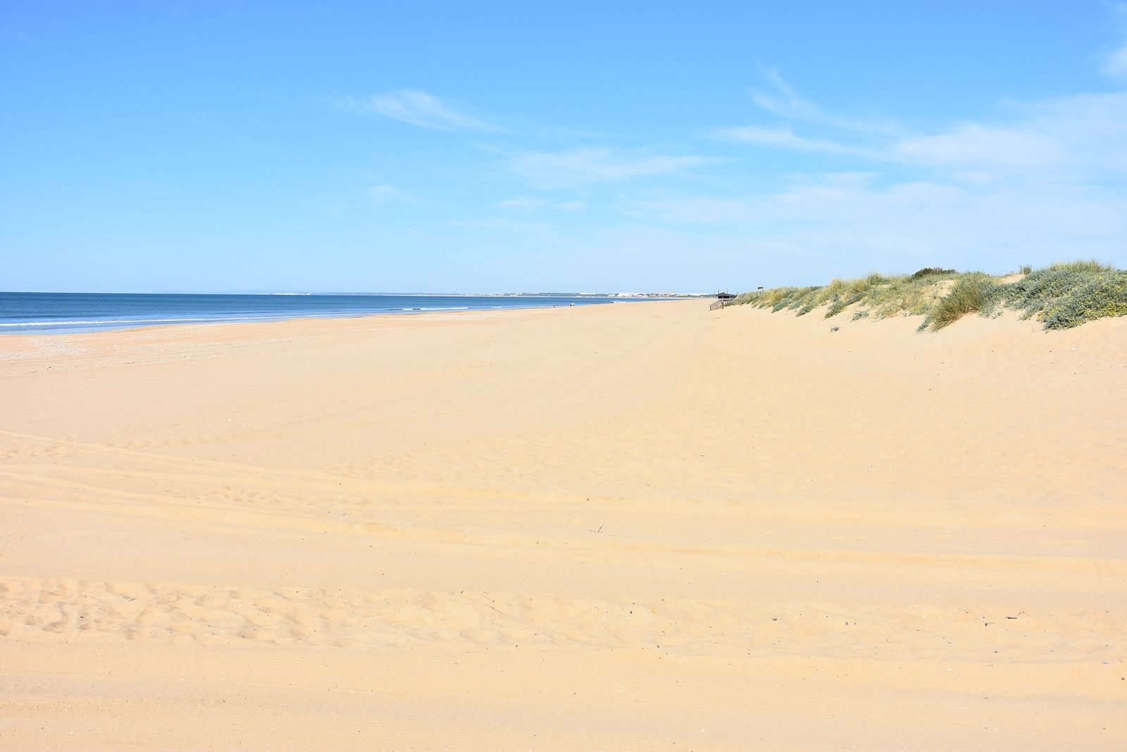 Playa en el término municipal de Punta Umbría.