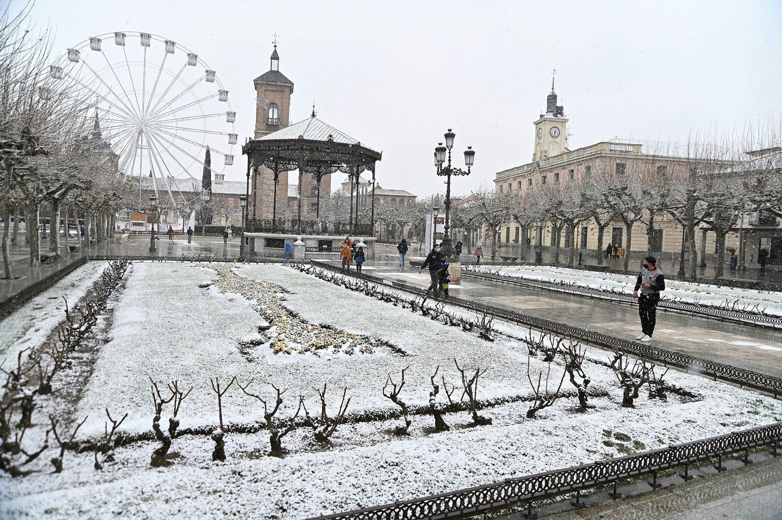 Las imágenes blancas que ha dejado la nieve en toda España