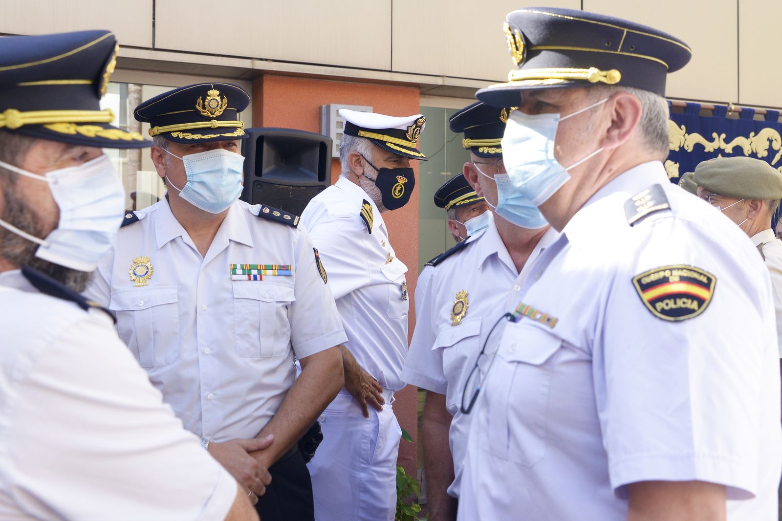Fotos de la toma de posesion del cargo del nuevo comisario de la Policía Nacional