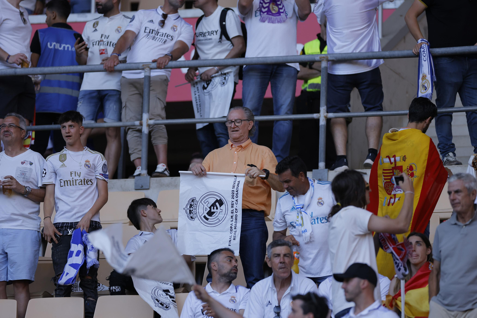 Búscate en las fotos de la final de la Copa del Rey entre el Madrid y el Osasuna
