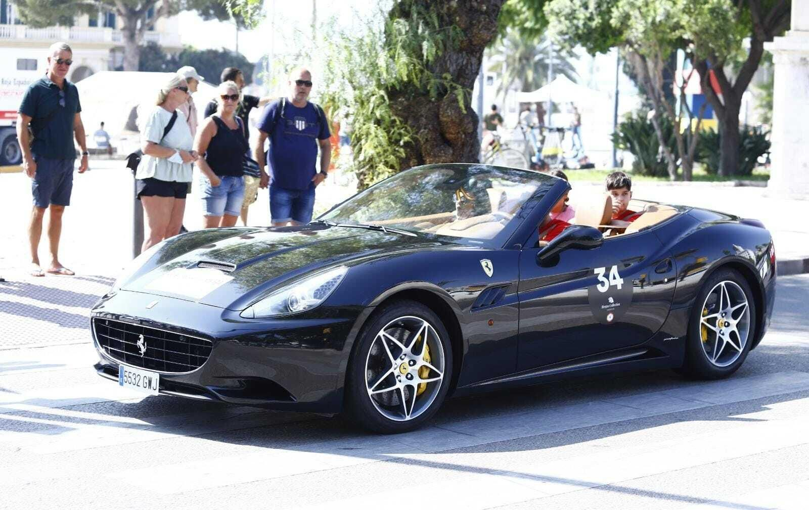 La Caravana Ferrari en Málaga, en fotos