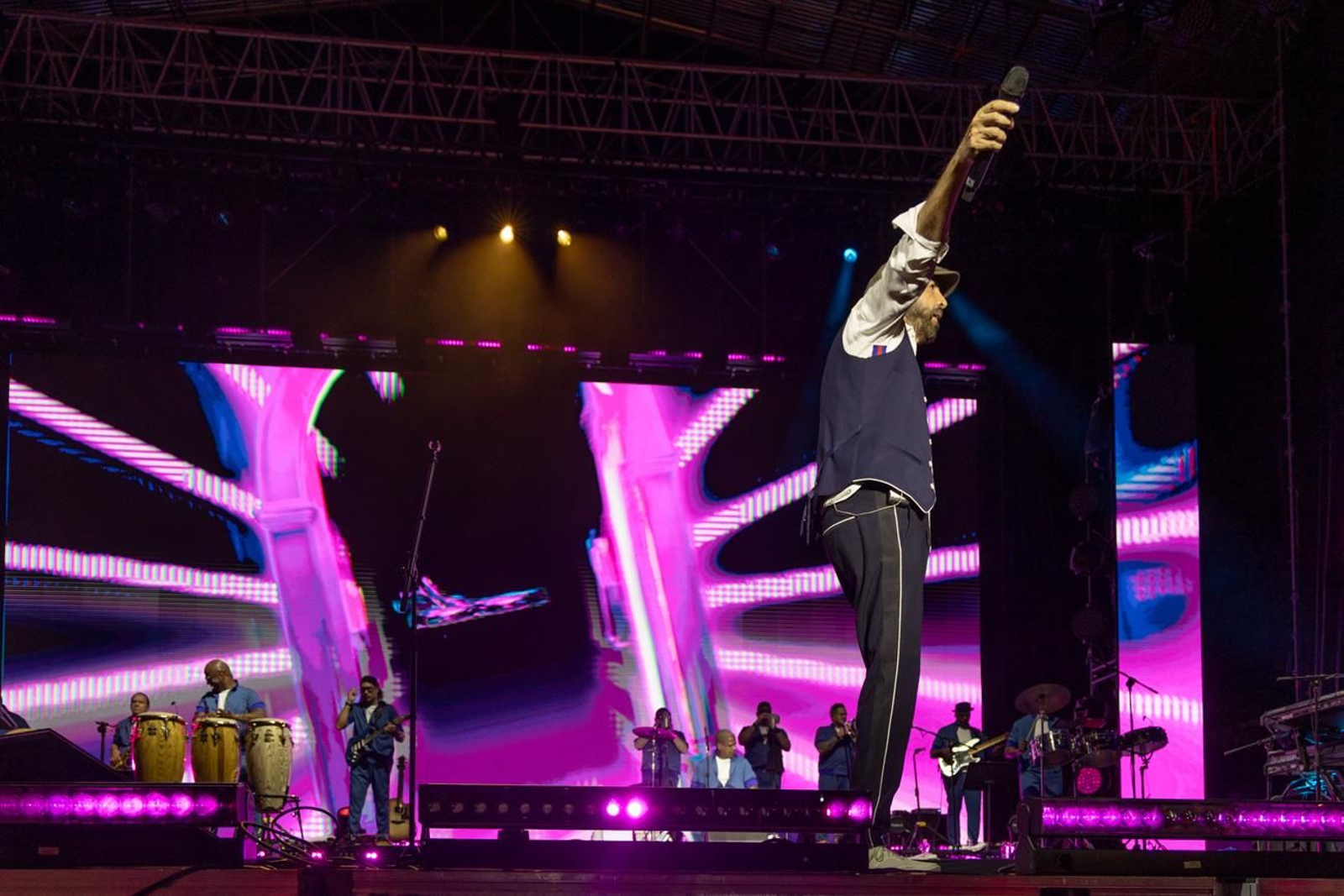 El primer concierto en Jaén de  Juan Luis Guerra, en el Vive Jaén Music Fest