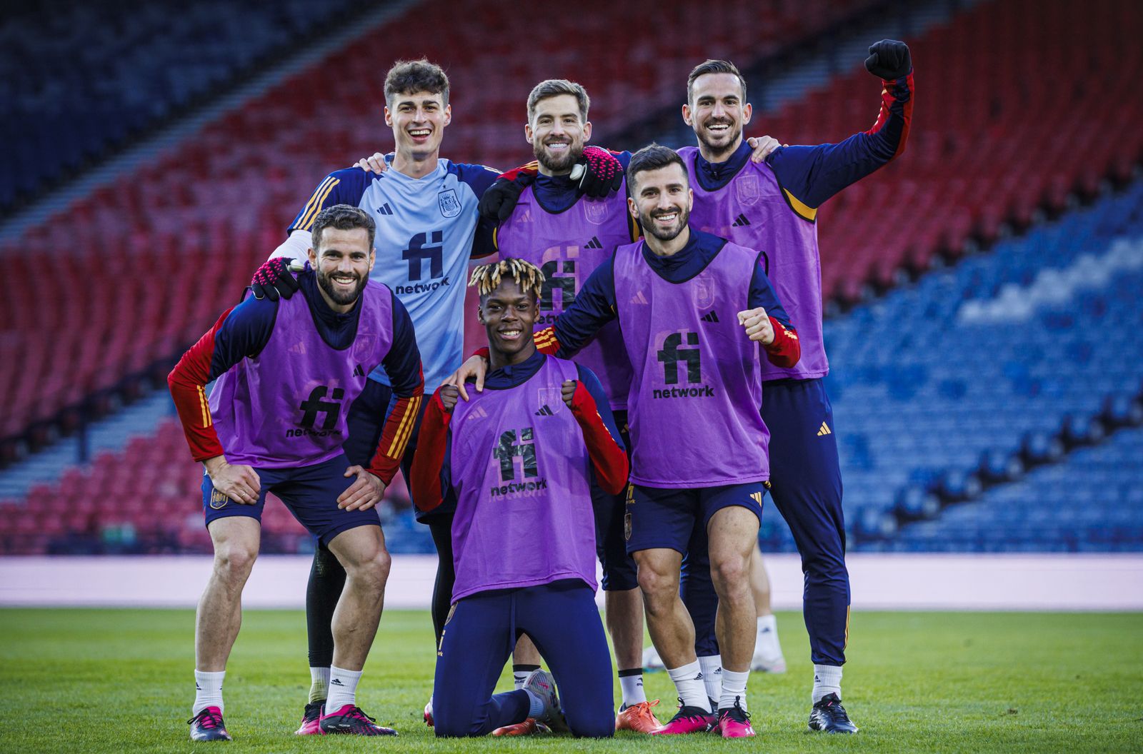 Las fotos de España en Glasgow