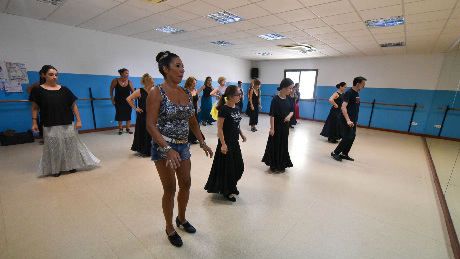 La masterclass de baile impartida por José el Pañero, en imágenes